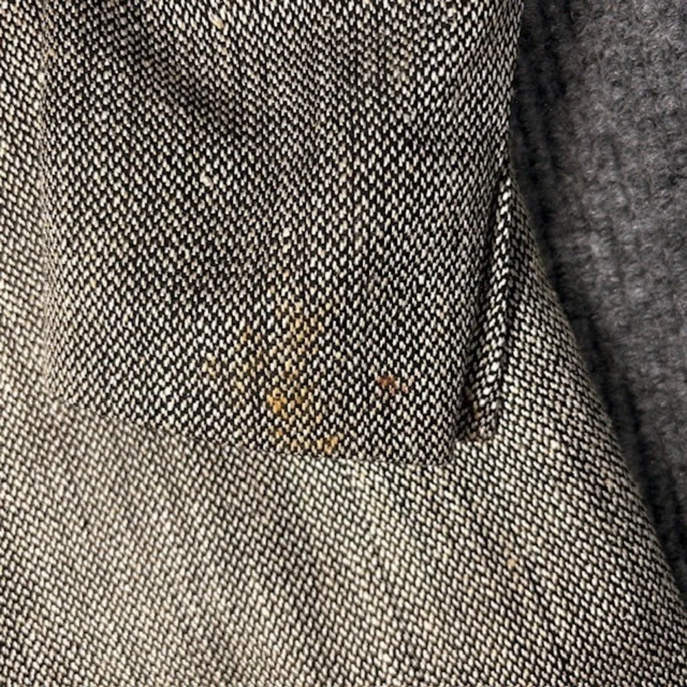 JOS A BANK Mens 100% Silk Tweed Blazer Sport Coat Jacket‎ 42R Gray Textured
